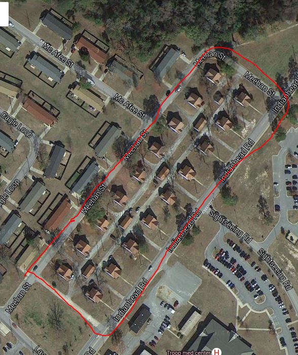 Indianhead Housing Area Aerial Photo